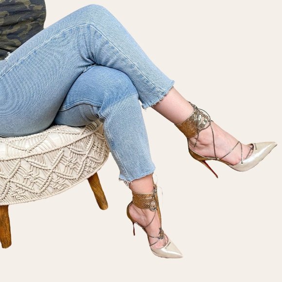 Christian Louboutin Corsankle Heels - Picture 2 of 13